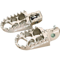 SCAR RACING EVOLUTION YAMAHA YZ / YZF / WRF / YZFX 99-23 SILVER FOOTPEGS