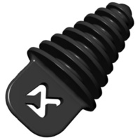 AKRAPOVIC BLACK MUFFLER WASH PLUG