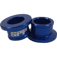 SPP YAMAHA YZ65 18-27 / YZ85 02-27 BLUE FRONT WHEEL SPACERS