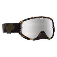 SPY WOOT RACE FATIGUE SMOKE SILVER SPECTRA LENS GOGGLES