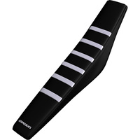 STRIKE SEATS HUSQVARNA TC65 16-23 GRIPPER RIBBED WHITE / BLACK / BLACK SEAT COVER