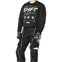 SHIFT 2021 WHIT3 WESTCOAST BLISS BLACK / WHITE GEAR SET