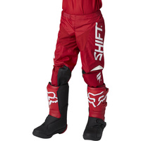 SHIFT 2021 WHIT3 REDHOT TRAC RED KIDS PANTS