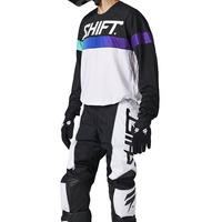 SHIFT 2021 WHIT3 UV2K ULTRA WHITE / ULTRAVIOLET GEAR SET
