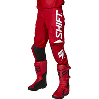SHIFT 2021 WHIT3 REDHOT TRAC RED PANTS
