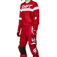 SHIFT 2021 WHIT3 REDHOT HAUT RED GEAR SET
