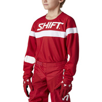 SHIFT 2021 WHIT3 REDHOT HAUT RED KIDS JERSEY