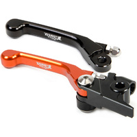 TORC 1 KTM / HUSQVARNA 14-22 VENGEANCE BLACK / ORANGE BRAKE LEVER KIT