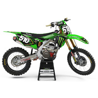 THROTTLE SYNDICATE 2019 TEAM GREEN KX250F 17-19 GRAPHICS KIT