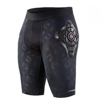 G-FORM PRO-X BLACK/RED YOUTH SHORTS