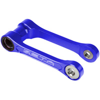 ZETA YAMAHA YZ125/250 06-18 BLUE ADJUSTABLE LOWERING LINK
