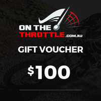$100 - ON THE THROTTLE GIFT VOUCHER