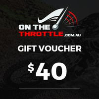 $40 - ON THE THROTTLE GIFT VOUCHER