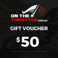 $50 - ON THE THROTTLE GIFT VOUCHER