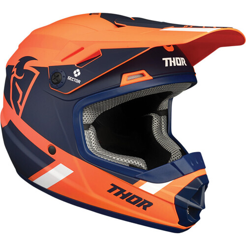 THOR 2023 SECTOR MIPS SPLIT ORANGE / NAVY KIDS HELMET - S