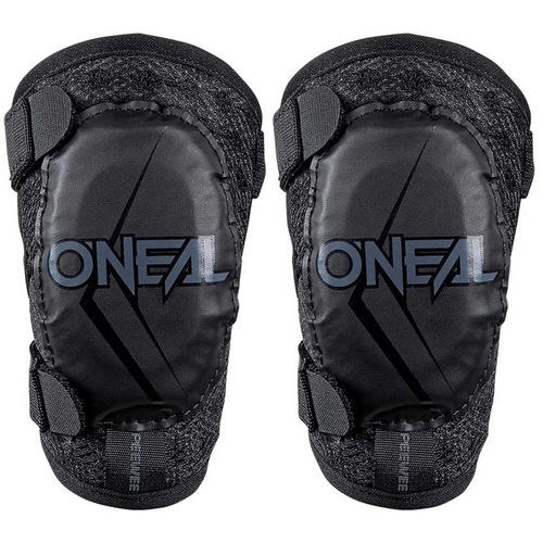 ONEAL KIDS PEEWEE BLACK ELBOW GUARDS - XS/SM