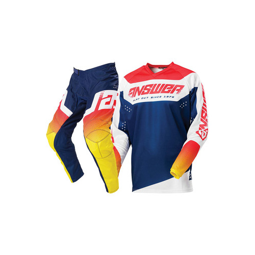 ANSWER 2021 SYNCRON CHARGE PINK/YELLOW/MIDNIGHT GEAR SET