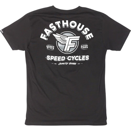 FASTHOUSE MALEN BLACK TEE - S