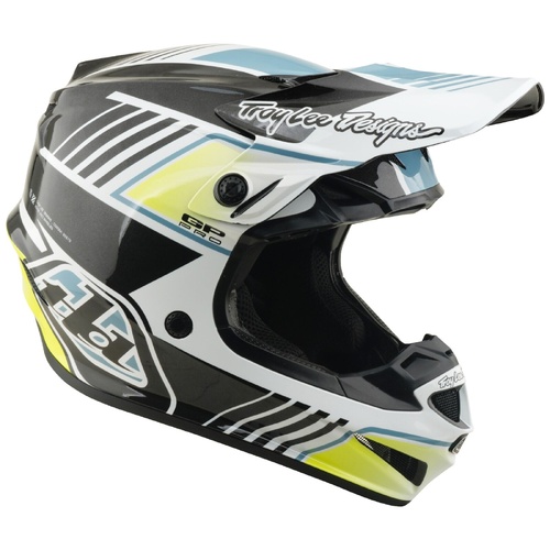TROY LEE DESIGNS 2026 GP PRO SEGMENT GREY KIDS HELMET - M