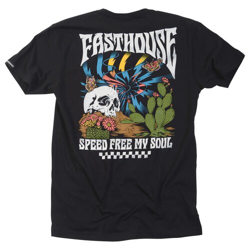 FASTHOUSE ILLUSION BLACK TEE - SM