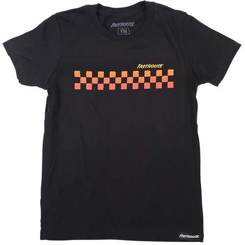 FASTHOUSE RICKY BLACK GIRLS TEE SHIRT - SM