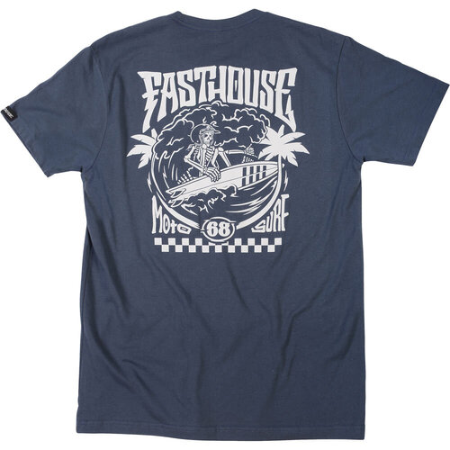 FASTHOUSE AGGRO BLUE JEAN TEE SHIRT - SM