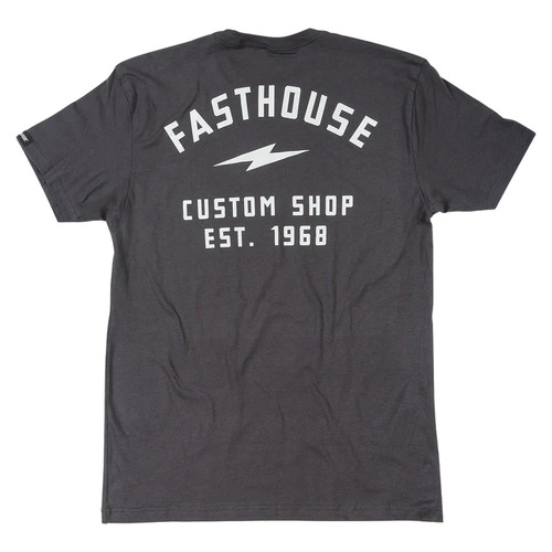FASTHOUSE FUNDAMENTAL VINTAGE BLACK TEE SHIRT - SM