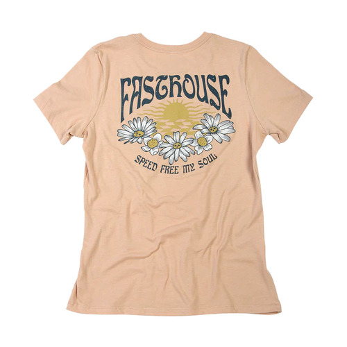 FASTHOUSE REVERIE SAND WOMENS TEE - SM