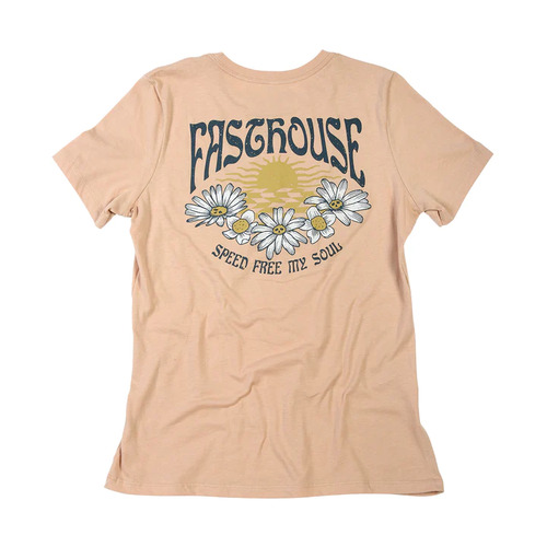 FASTHOUSE REVERIE SAND WOMENS TEE - SM