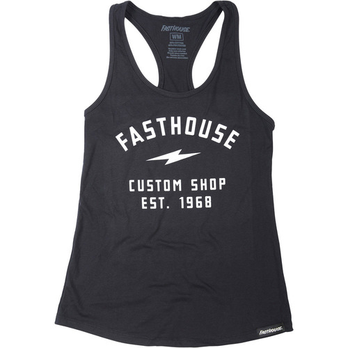 FASTHOUSE FUNDAMENTAL BLACK WOMEN'S TANK - SM