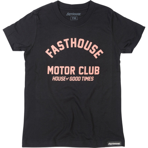 FASTHOUSE BRIGADE BLACK GIRLS TEE SHIRT - LG