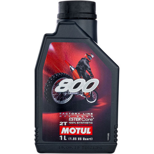 MOTUL 800 2T FACTORY LINE OFF ROAD 1L PRE MIX OIL