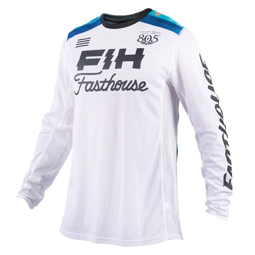 FASTHOUSE GRINDHOUSE TB ISLAND HOPPING WHITE JERSEY - M