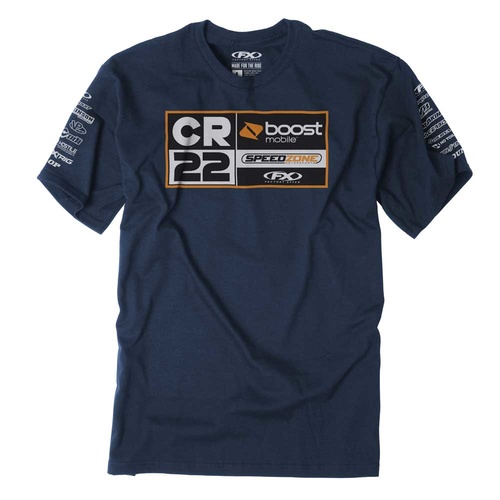 FACTORY EFFEX CR22 TEAM NAVY TEE - MD
