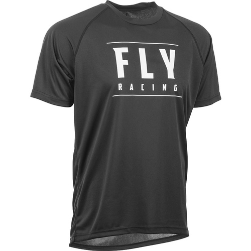 FLY RACING MTB ACTION BLACK JERSEY - XL