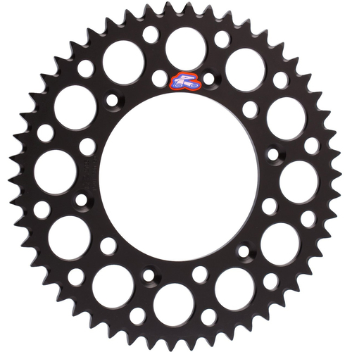 RENTHAL KTM / HUSKY / HUSABERG ULTRALIGHT BLACK REAR SPROCKET - 49T