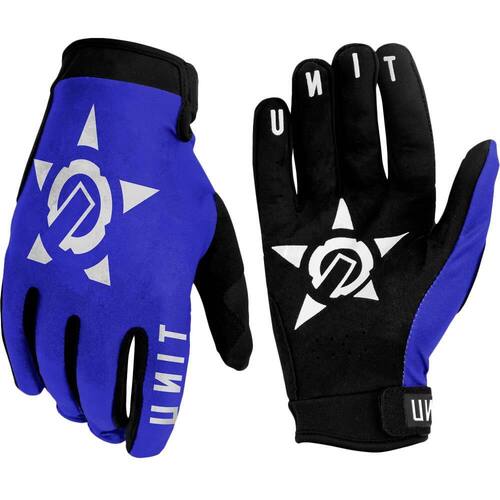 UNIT 2022 FIXED BLUE GLOVES - SM