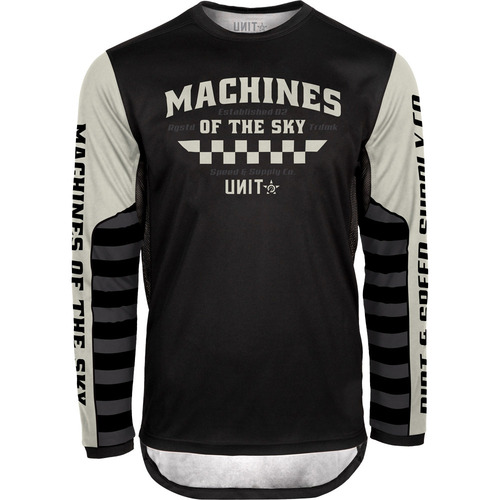 UNIT 2022 TRIAL BLACK JERSEY - LG