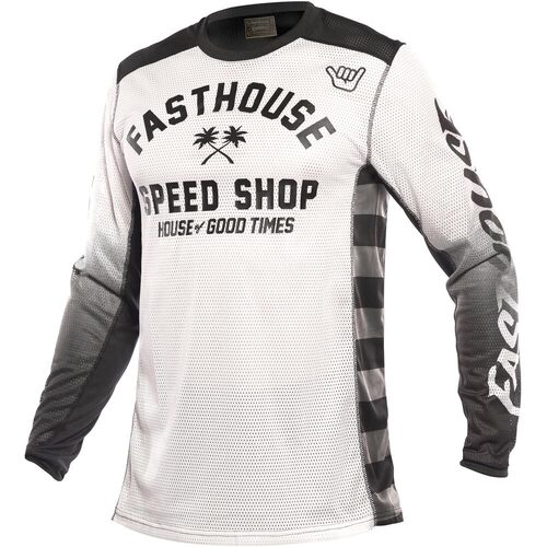 FASTHOUSE 2023 GRINDHOUSE A / C ASHER WHITE / BLACK JERSEY - S