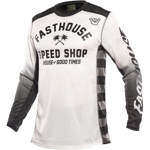 FASTHOUSE 2023 GRINDHOUSE A / C ASHER WHITE / BLACK JERSEY - XL