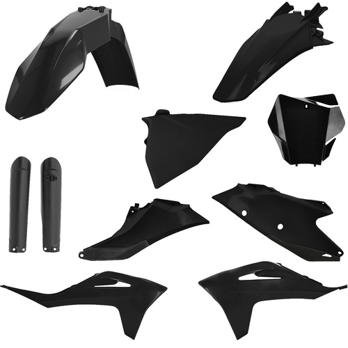 ACERBIS GAS GAS MC125-450F 21-23 BLACK PLASTICS KIT