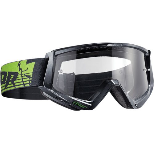 THOR CONQUER GUNMETAL GREEN GOGGLES