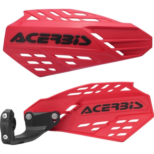 ACERBIS LINEAR GAS GAS RED VENTED HANDGUARDS