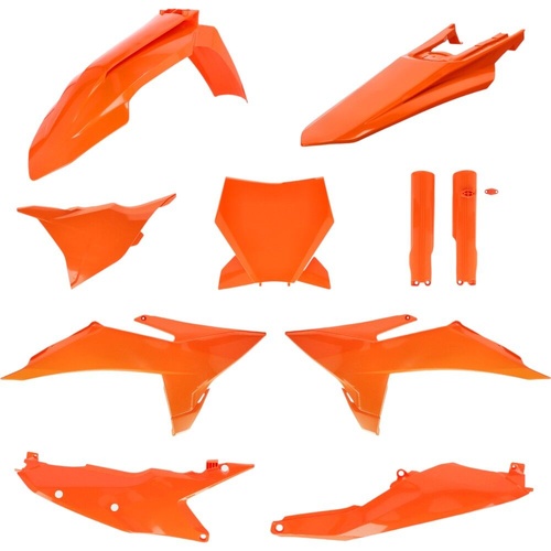 ACERBIS KTM SX / SXF 2025 ORANGE PLASTICS KIT