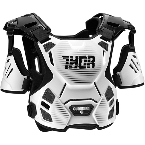 THOR GUARDIAN WHITE/BLACK BODY ARMOUR - M/L