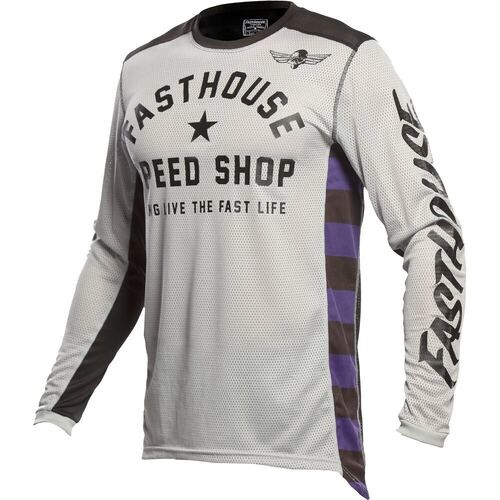 FASTHOUSE 2022 ORIGINALS AIR COOLED SILVER / BLACK KIDS JERSEY - SM