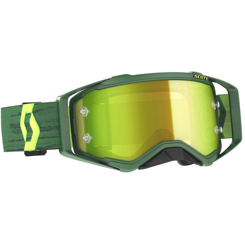 SCOTT PROSPECT GREEN / YELLOW YELLOW CHROME GOGGLES