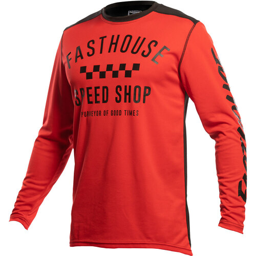 FASTHOUSE 2023 CARBON RED/BLACK JERSEY - S