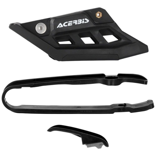 ACERBIS KTM / HUSQVARNA / GAS GAS 85 SX / TC / MC 25-27 BLACK CHAIN GUIDE SLIDER KIT