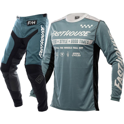 FASTHOUSE 2023 GRINDHOUSE DOMINGO INDIGO GEAR SET